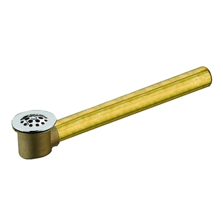 Everflow Highcraft 1-1/2in Brass Waste and Overflow Shoe with Chrome Drain for Bathtub T5113BSA
